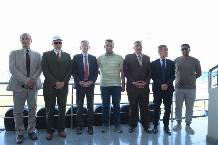 الفريق أسامة ربيع يبحث سُبل التعاون مع السفير الفرنسي في القاهرة