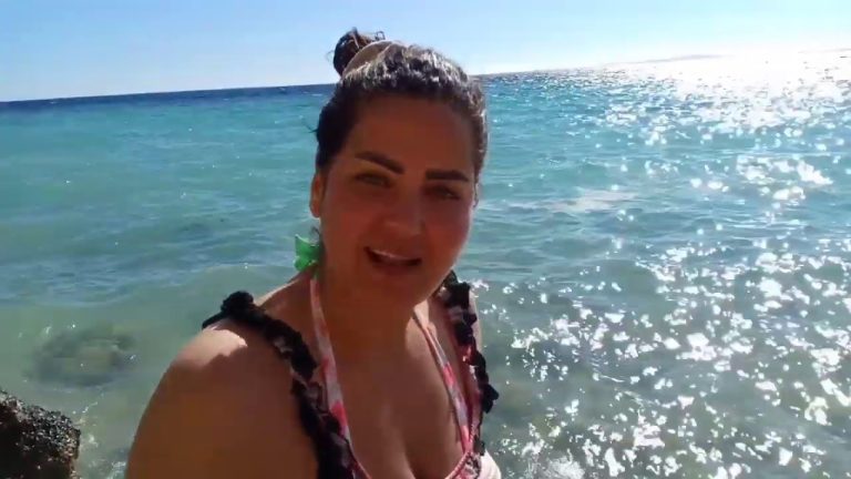 فيديو لسما المصر على شاطىء البحر يشعل مواقع التواصل