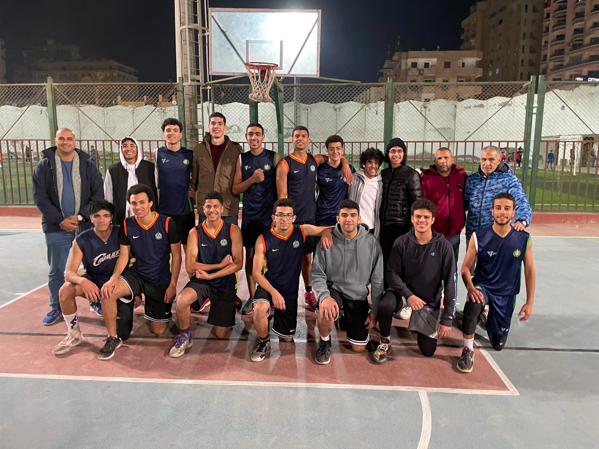 صعود فريق كرة السلة تحت 20 سنة بنادي الرود للدور قبل النهائي لبطولة الجمهورية  