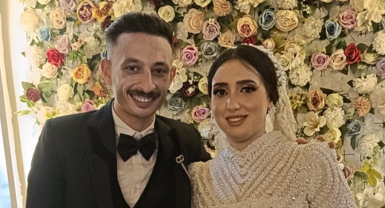تهنئة بالزفاف السعيد