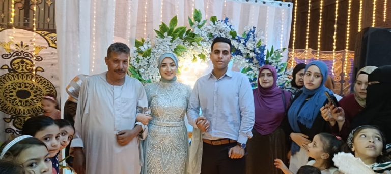 ألف مبروك للعروسين محمد وسحر