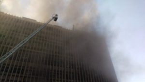 حريق سنترال رمسيس