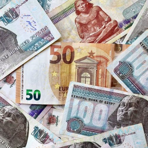 مقارنة بين اليورو والجنيه بعد تراجع سعر اليورو في مصر