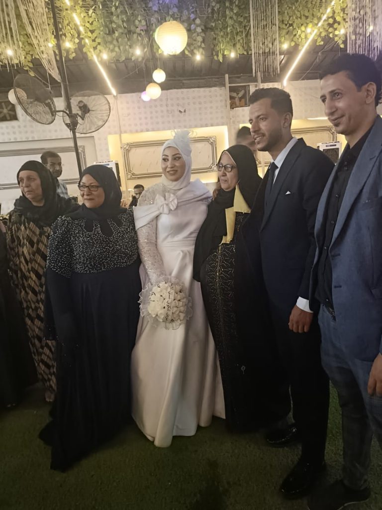 ألف مبروك للعروسين سهيلة وأحمد
