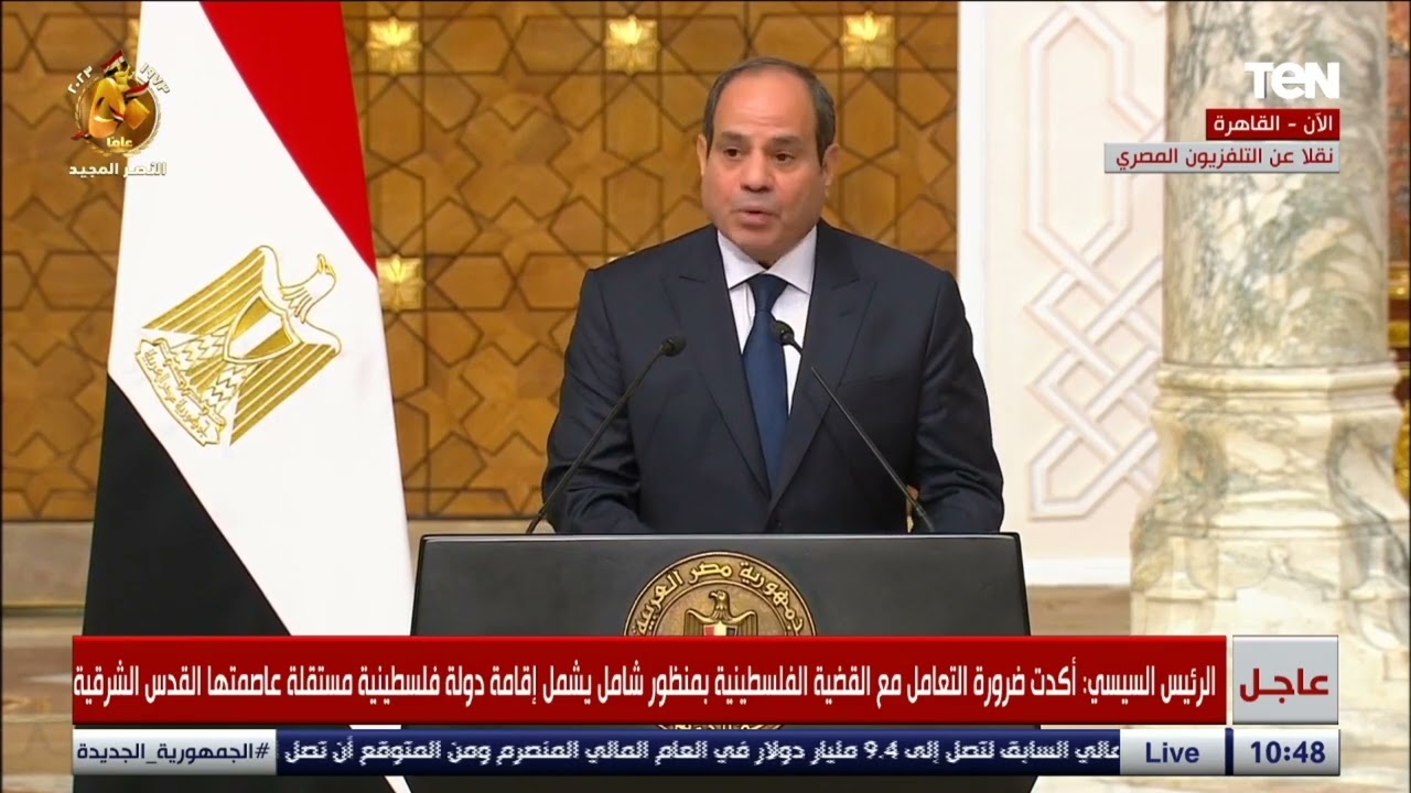 الرئيس السيسي يوضح حقيقة إغلاق معبر رفح والموقف المصري الثابت