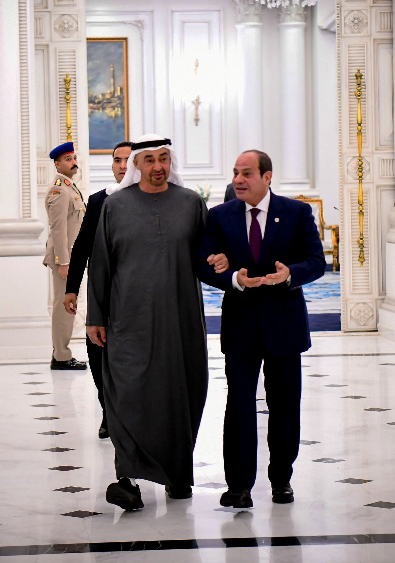 مباحثات أخوية تعزز العلاقات المصرية الإماراتية