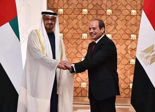 الرئيس السيسي والشيخ محمد بن زايد