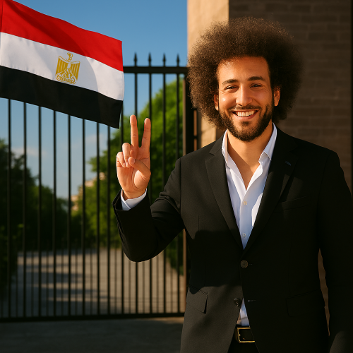 أول رسالة من أحمد عبد القادر ميدو بعد خروجه من سجن لندن