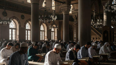 طلاب الأزهر يشاركون في مبادرة قراءة القرآن الكريم