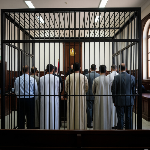 المتهمون في قضية الهيكل الإداري للإخوان