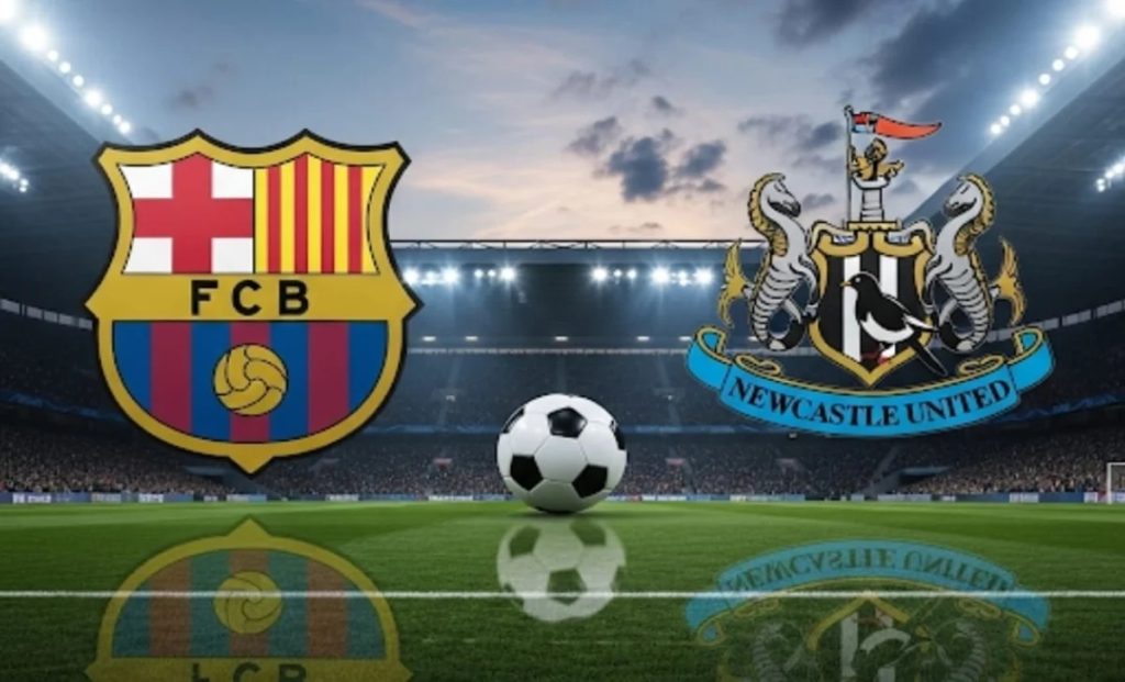 برشلونة ونيوكاسل