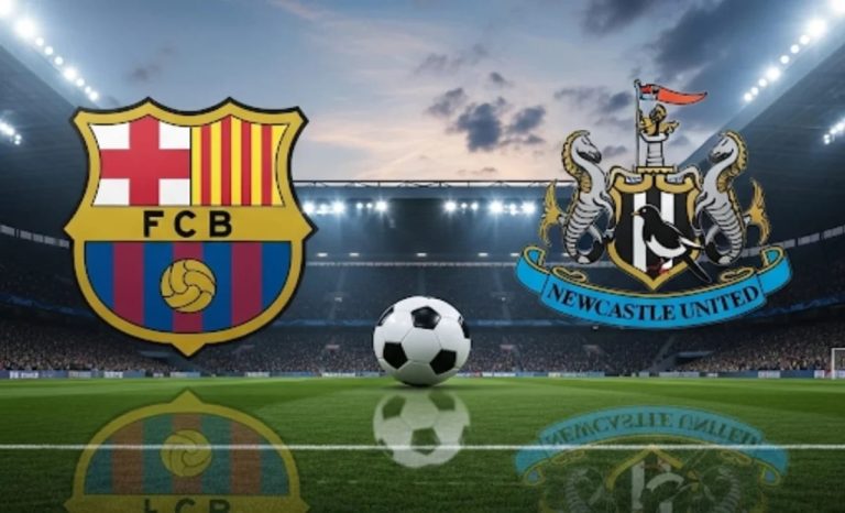 برشلونة ونيوكاسل