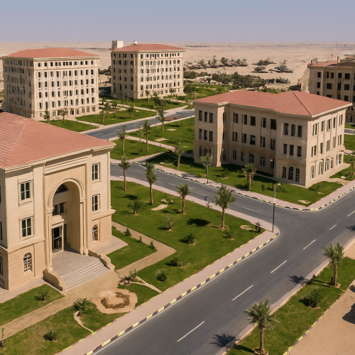 مجمع المعاهد العسكرية التخصصية المصرية من الجو