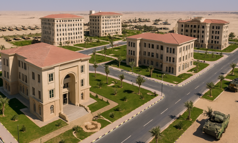 مجمع المعاهد العسكرية التخصصية المصرية من الجو