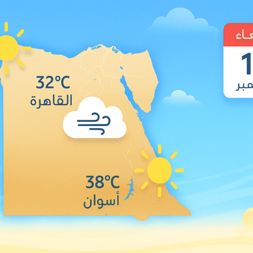 حالة الطقس اليوم