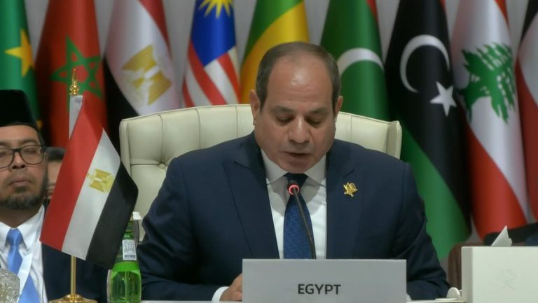 السيسي يوجه رسائل إلى إسرائيل ويحذر من عواقب العدوان على غزة