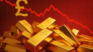 هبوط سعر الذهب