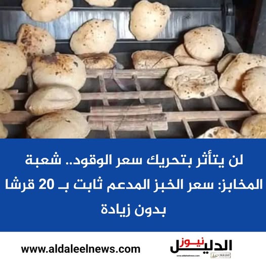 سعر رغيف الخبز