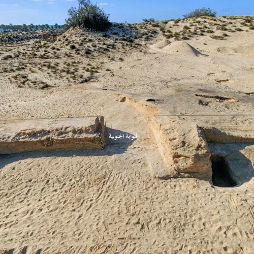 اكتشاف قلعة عسكرية