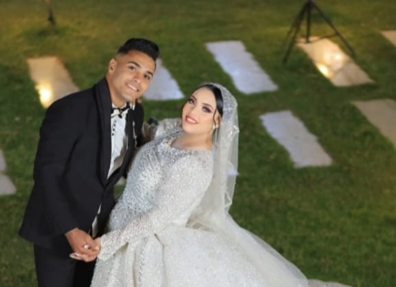 ألف مبروك للعروسين أحمد وبسنت