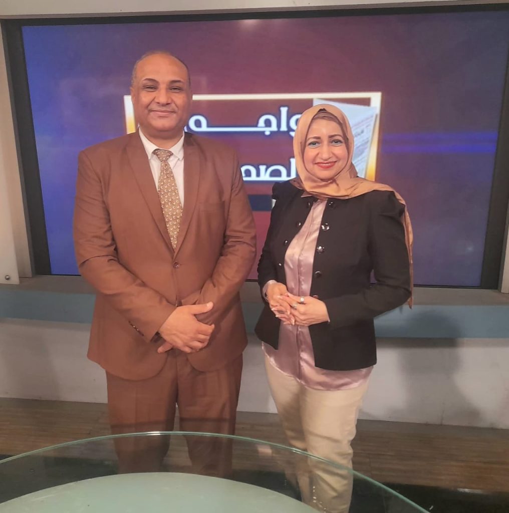 واجه الصحافة شيرين الشافعي