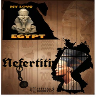 رأس نفرتيتي المعروضة في متحف برلين