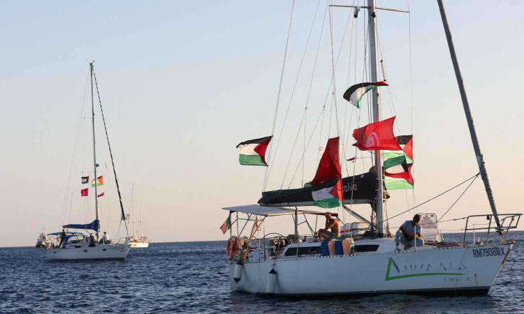 بلجيكا تستدعي سفيرة إسرائيل لإعتراض سفن “أسطول الصمود” إلى غزة