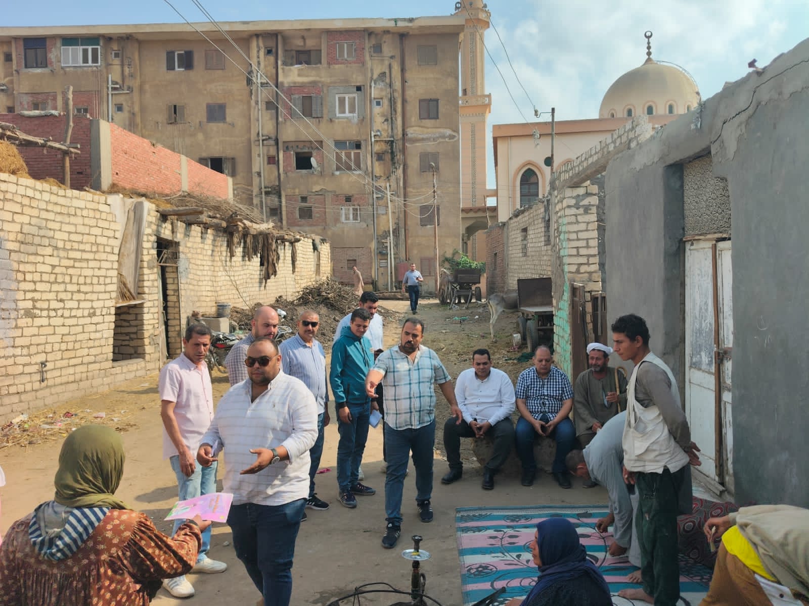 تطعيم الأطفال المتخلفين بأبوحماد, صحة الشرقية, الأعمال الوقائية, إدارة أبوحماد الصحية, هلال زايد