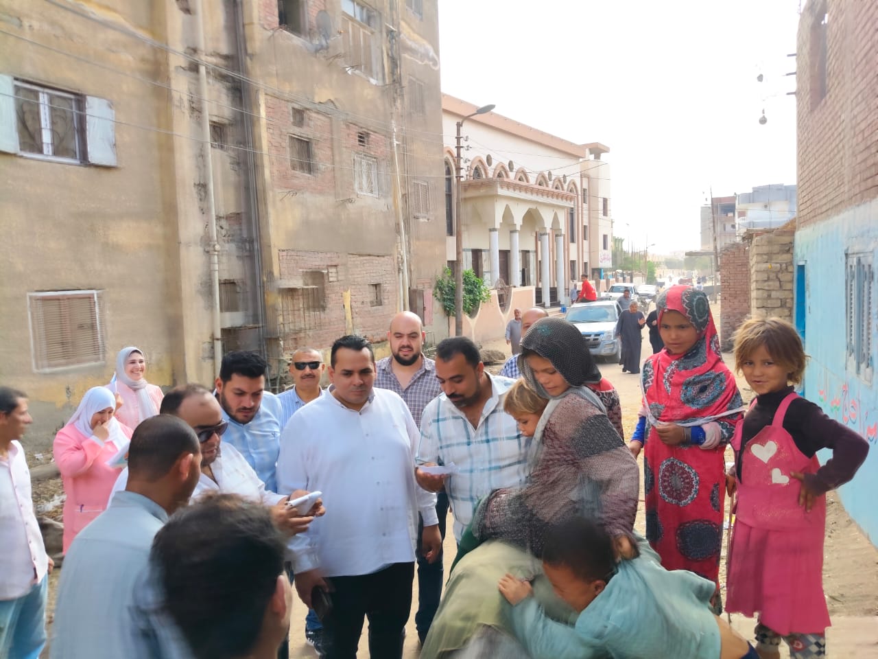 تطعيم الأطفال المتخلفين بأبوحماد, صحة الشرقية, الأعمال الوقائية, إدارة أبوحماد الصحية, هلال زايد