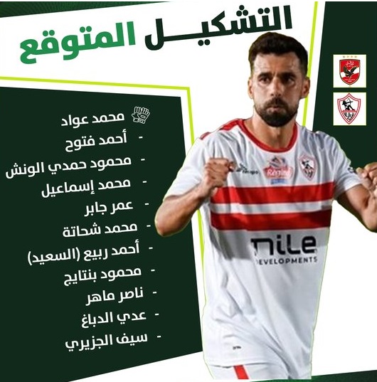 قمة الأهلي والزمالك، الزمالك، السوبر المصري، ملعب محمد بن زايد، ييس توروب، أحمد عبد الرؤوف