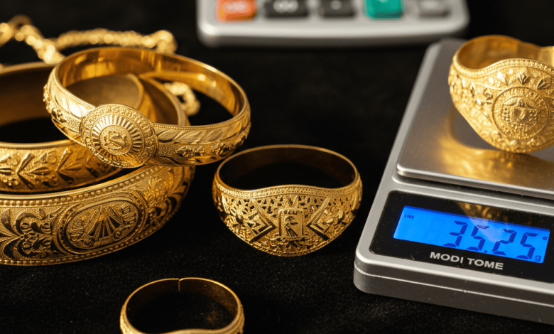 أسعار الذهب اليوم الخميس قفزة الذهب، عيار 21، الجنيه الذهب، الأوقية العالمية، سوق الصاغة