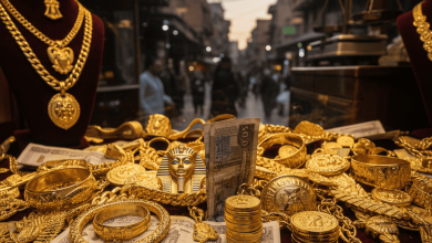 أسعار الذهب اليوم الأربعاء، الذهب عيار 21، سعر الذهب في مصر، الجنيه الذهب، الأوقية العالمية