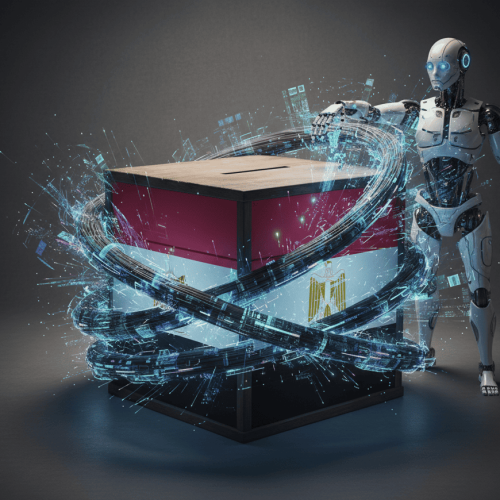 الذكاء الاصطناعي, الانتخابات, الدعاية الانتخابية, تزييف عميق, تضليل الناخبين, السياسة المصرية