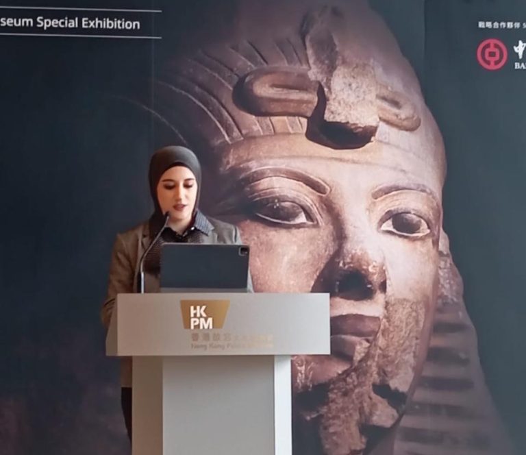 معرض مصر القديمة ، كنوز المتاحف المصرية هونج كونج، العلاقات الأثرية المصرية الصينية
