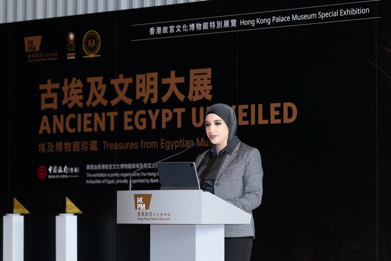 معرض مصر القديمة ، كنوز المتاحف المصرية هونج كونج، العلاقات الأثرية المصرية الصينية