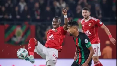 النادي الأهلي, الجيش الملكي, عقوبات الكاف, دوري أبطال أفريقيا, إصابة تريزيجيه, شغب الملاعب, غرامة الجيش الملكي, الدليل نيوز