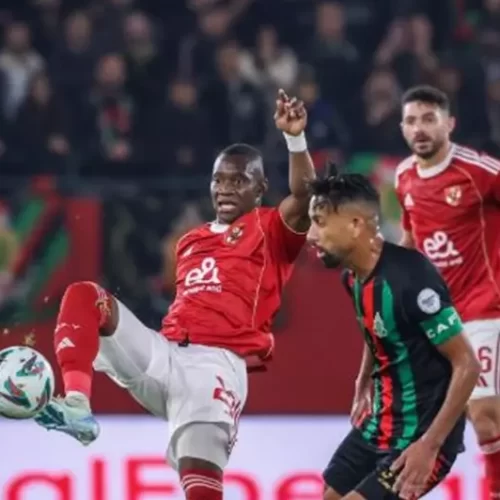 النادي الأهلي, الجيش الملكي, عقوبات الكاف, دوري أبطال أفريقيا, إصابة تريزيجيه, شغب الملاعب, غرامة الجيش الملكي, الدليل نيوز