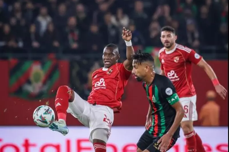 النادي الأهلي, الجيش الملكي, عقوبات الكاف, دوري أبطال أفريقيا, إصابة تريزيجيه, شغب الملاعب, غرامة الجيش الملكي, الدليل نيوز