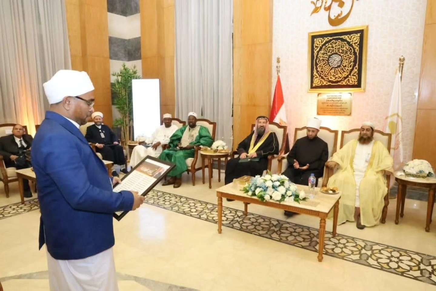 المسابقة العالمية للقرآن الكريم, وزارة الأوقاف, مسجد مصر الكبير, العاصمة الإدارية الجديدة, حفظة القرآن, وزير الأوقاف, مسابقات دينية, القرآن الكريم 2025, الدليل نيوز, كريم محمد
