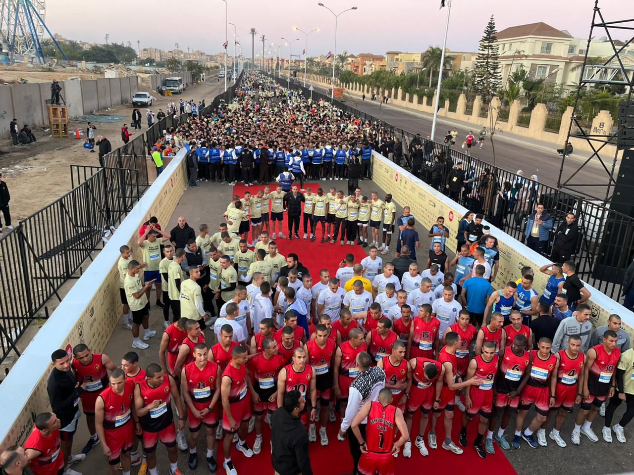 انطلاق 60 ألف متسابق في ماراثون زايد الخيري بمدينة الشيخ زايد