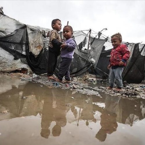 غزة, المنخفض الجوي, غرق خيام النازحين, الدفاع المدني غزة, طوفان الأقصى, الحرب على غزة, كارثة إنسانية, رفح, خان يونس, الشتاء في غزة, الدليل نيوز, كريم محمد