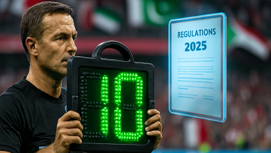 قانون الـ10لاعبين كأس العرب 2025، لوائح الفيفا، منتخب مصر، فيفا قطر 2025، أخبار الرياضة، قوانين كرة القدم الجديدة، الدليل نيوز، كريم محمد