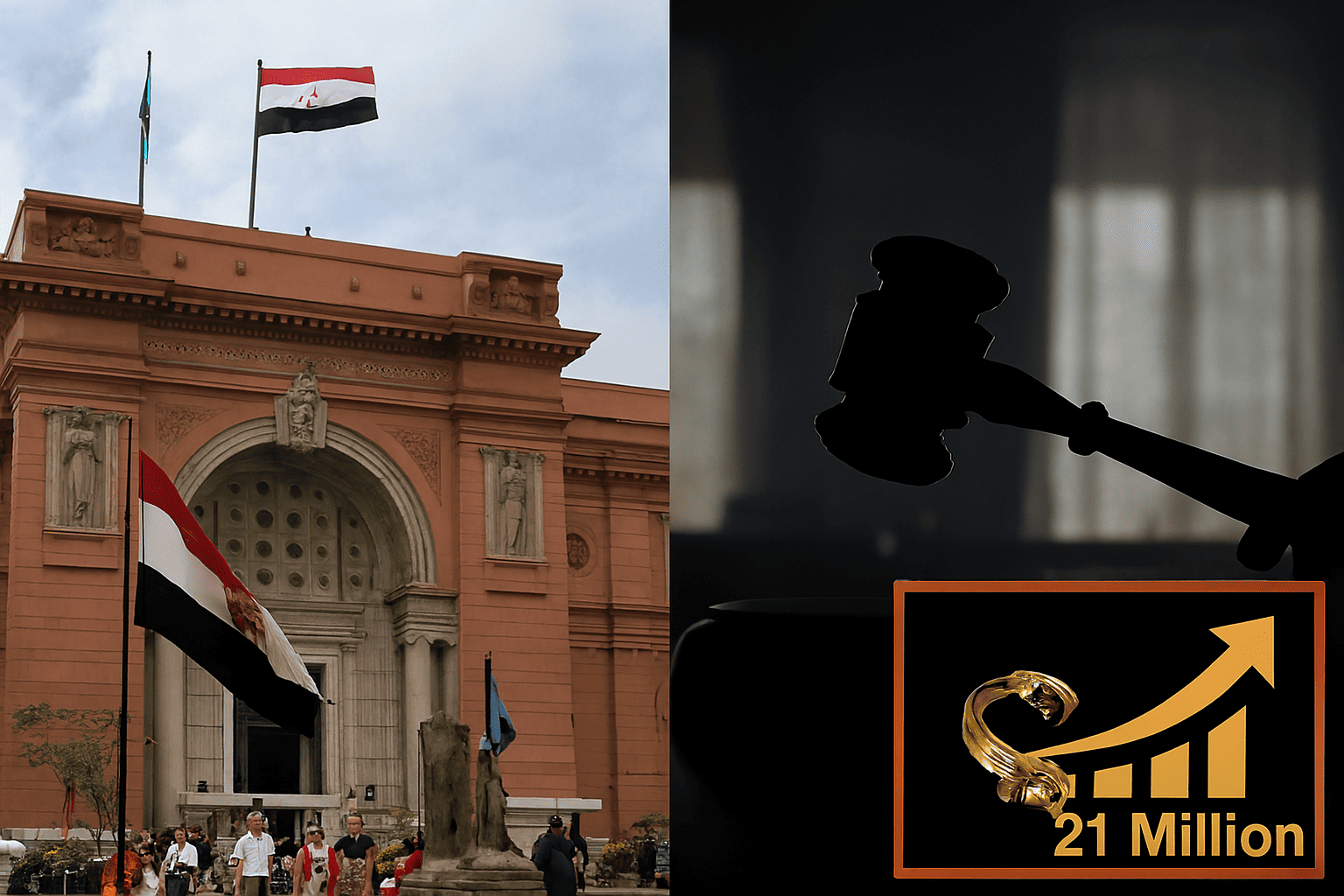 سرقة المتحف المصري, محاكمة سرقة الآثار, الأسورة الذهبية, الأسرة 21 الفرعونية, النيابة العامة, المتحف المصري بالتحرير, قضايا الآثار, أخبار الحوادث, الدليل نيوز, كريم محمد