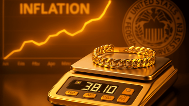 سعر الذهب اليوم, أسعار الذهب في مصر, عيار 21, الفيدرالي الأمريكي, سعر الفائدة, الجنيه الذهب, عيار 18, التضخم الأمريكي, اقتصاد مصر, الدليل نيوز, كريم محمد