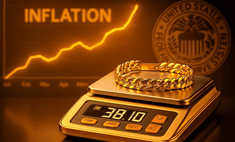 سعر الذهب اليوم, أسعار الذهب في مصر, عيار 21, الفيدرالي الأمريكي, سعر الفائدة, الجنيه الذهب, عيار 18, التضخم الأمريكي, اقتصاد مصر, الدليل نيوز, كريم محمد