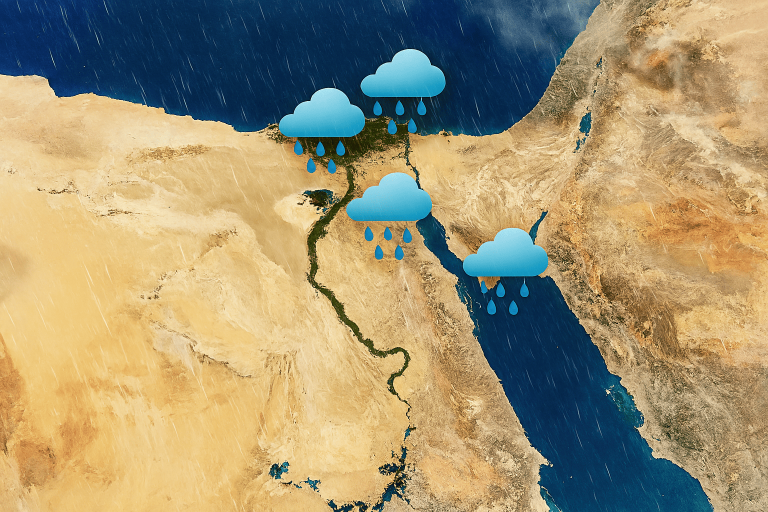 حالة الطقس اليوم, الأرصاد الجوية, خريطة الأمطار, أمطار القاهرة اليوم, طقس الإسكندرية, درجات الحرارة الثلاثاء, الشتاء في مصر, أخبار الطقس, الدليل نيوز, كريم محمد