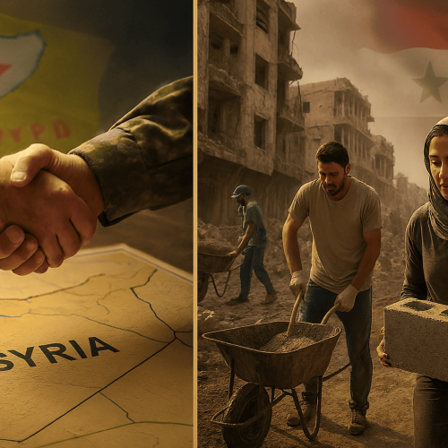 اتفاق دمج قوات سوريا الديمقراطية في الجيش وتطبيق النظام اللامركزي