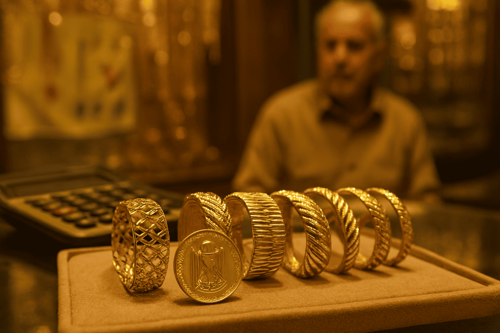 أسعار الذهب اليوم في مصر ومشغولات ذهبية عيار 21