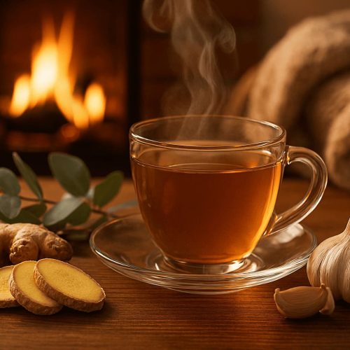 مشروبات عشبية لعلاج التهاب الشعب الهوائية والسعال