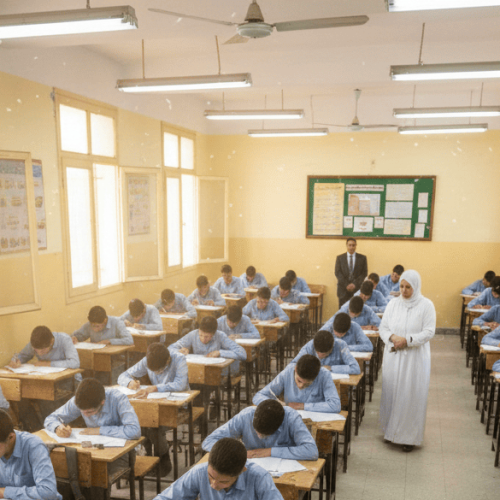 رسوم استمارة الشهادة الإعدادية